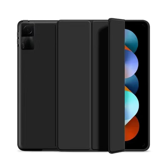 For  Mi Pad 8 7 6 Pro 5 11.2 Case Redmi Pad SE 11 10.6 8.7 2 Pro 12.1 Auto Wake up & Sleep Silicone Cover Support Charging